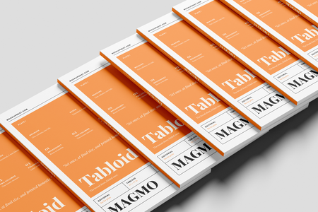 11×17 Editorial Magazine Mockup