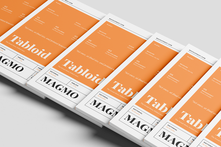 Tabloid Professional Magazine Mockup