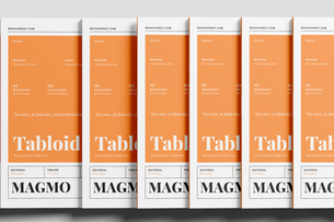 Free 11×17 Modern Magazine Mockup On Surface