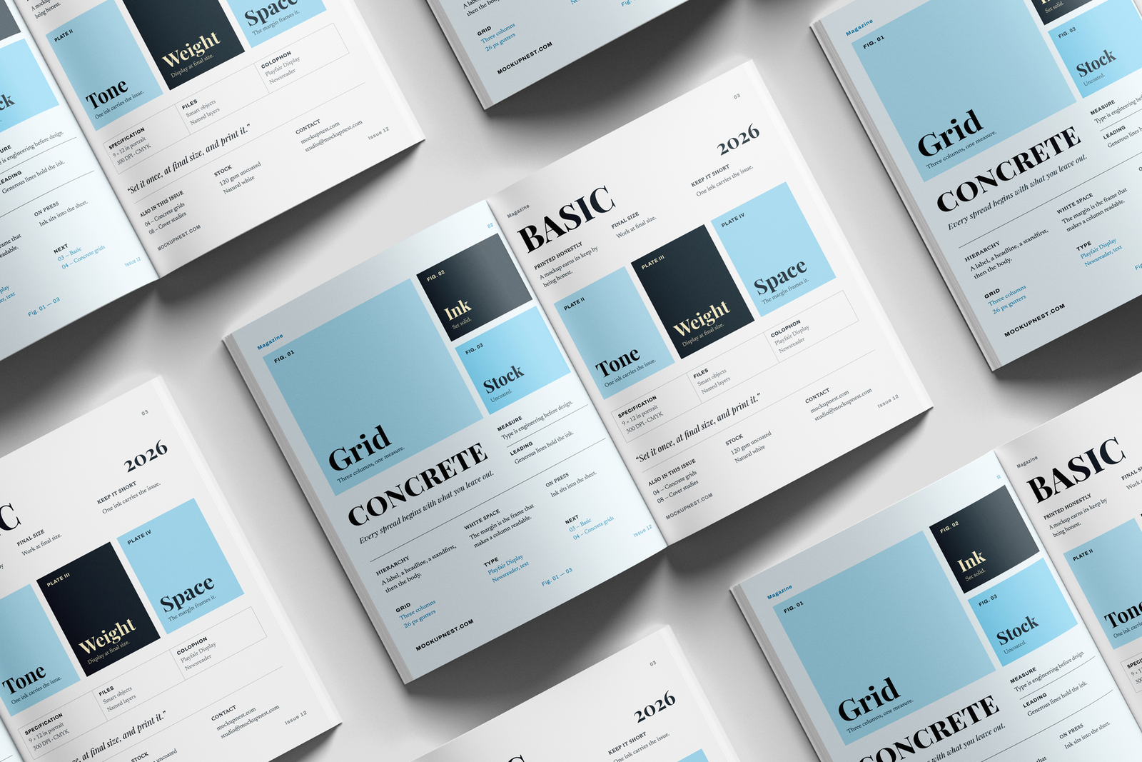 Fashion Editorial Magazine Mockup