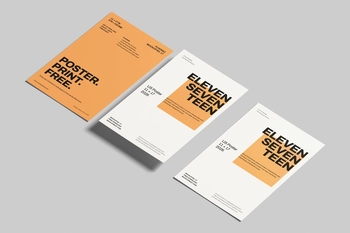 Free 11×17 Flyer Mockup
