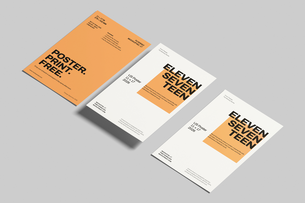 Free 11×17 Flyer Mockup