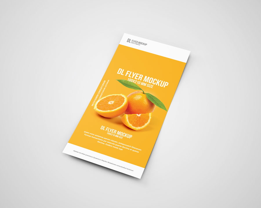 DL Flyer Mockups