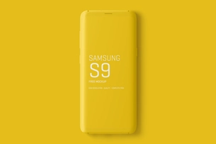 Free Minimal Samsung Galaxy S9 Mockups