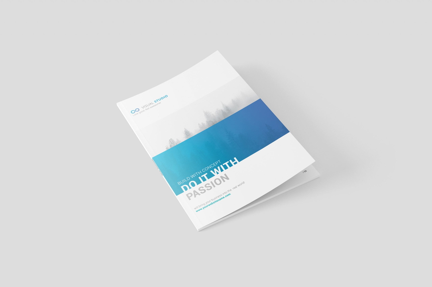 A4 Magazine / Brochure Mockup