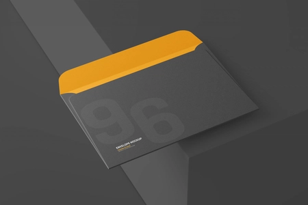 Free Envelope Mockup – 6×9 Inch