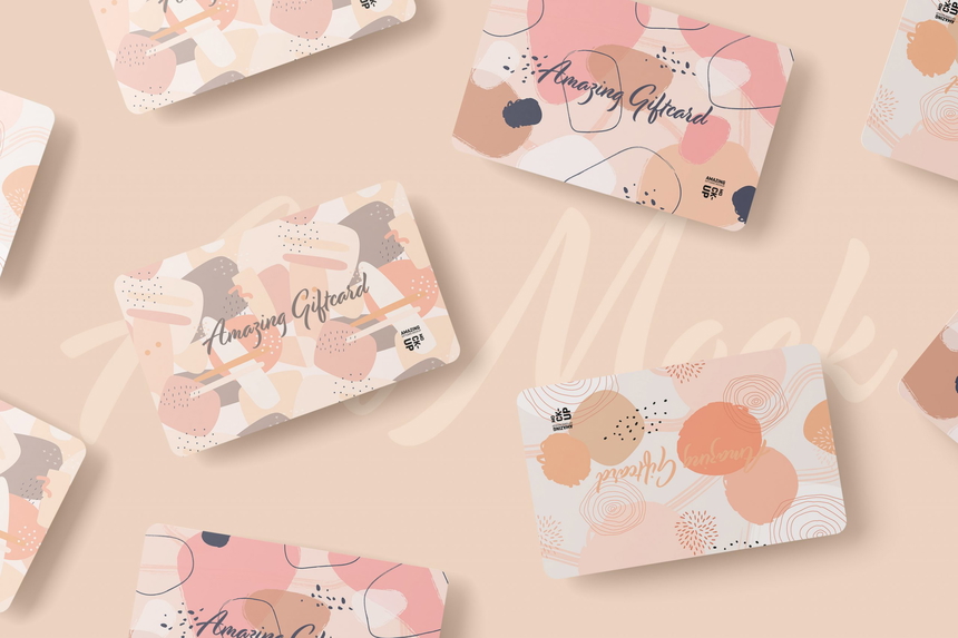 Gift Card Mockup