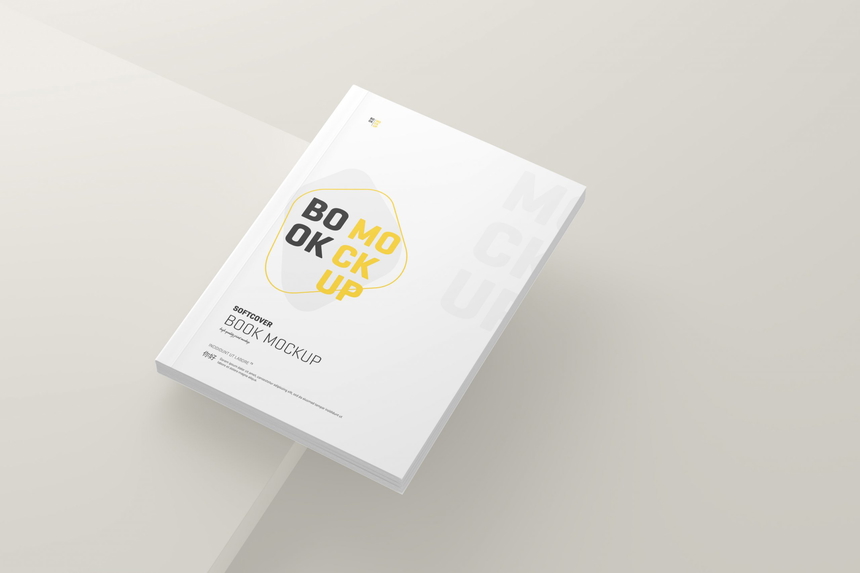 Softcover Book Mockup