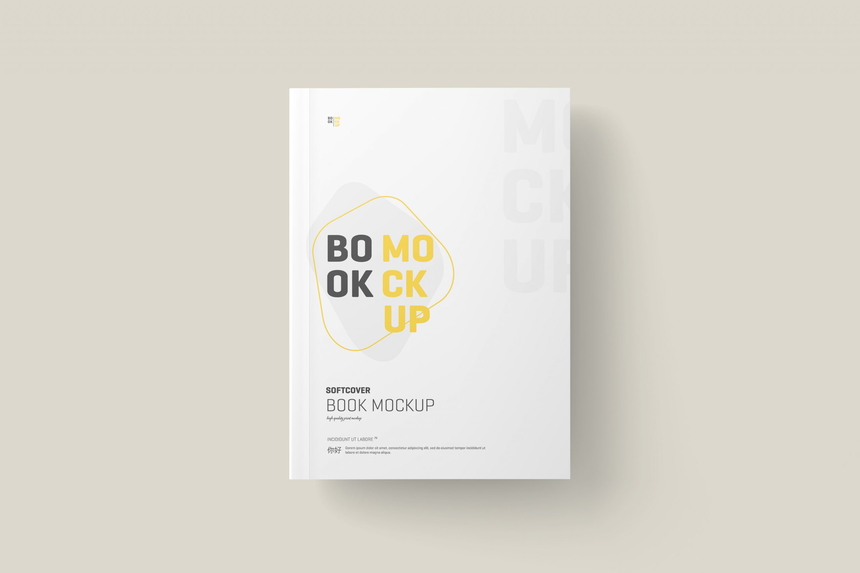 Softcover Book Mockup