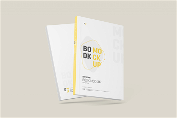 Free Clean Softcover Book Mockup