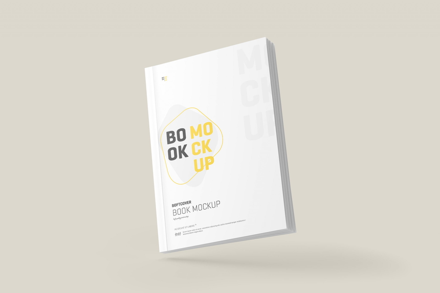 Softcover Book Mockup