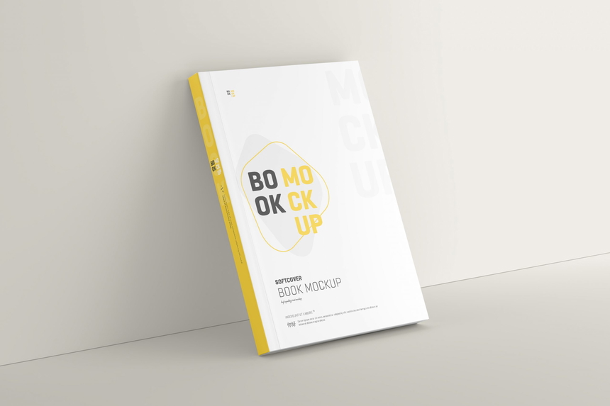 Softcover Book Mockup