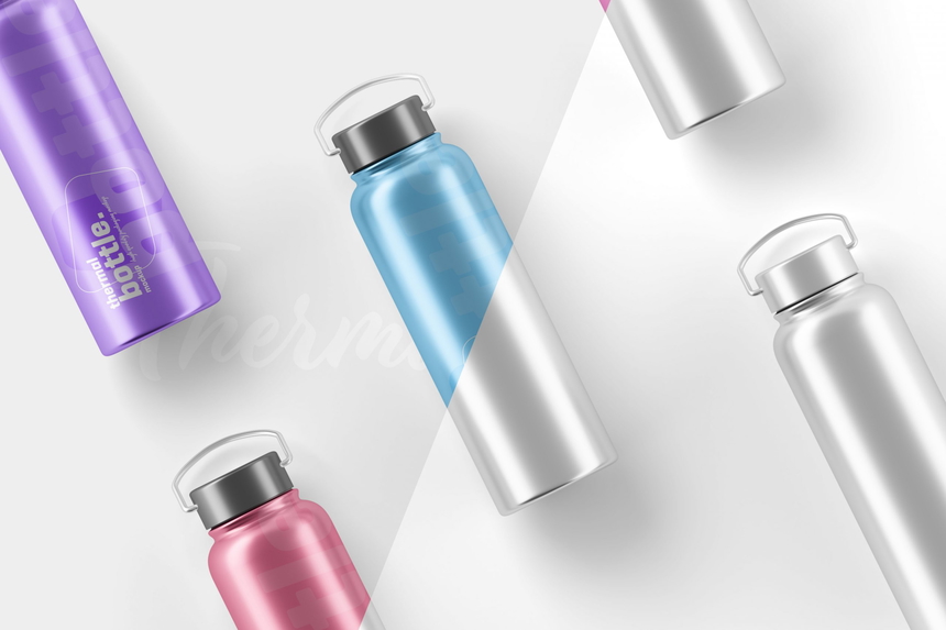 Thermal Bottle Mockup