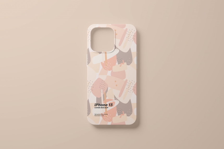 Free iPhone 13 Pro Cover Mockup