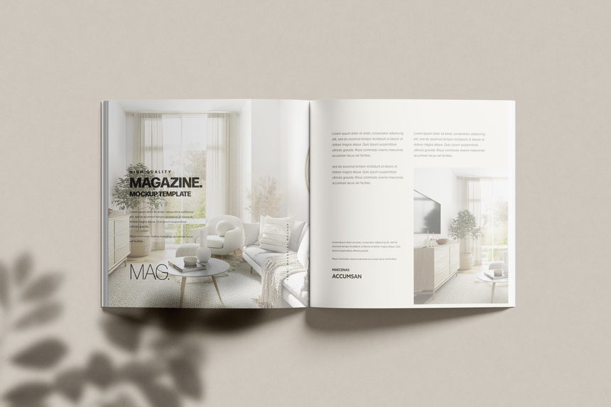 Free Magazine Mockup Kit