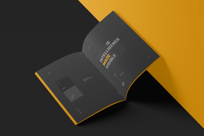 Free A4 Magazine | Brochure Mockup Set