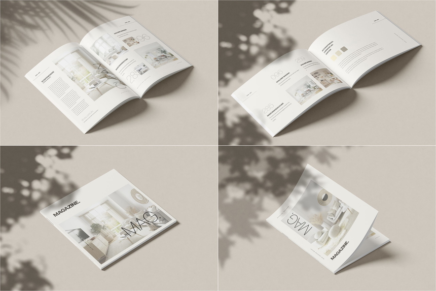 Free Magazine Mockup Kit