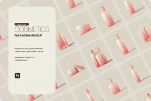 Cosmetics Packaging Mockup Pack