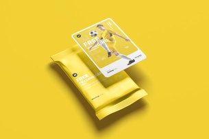 Free Trading Card Mockup