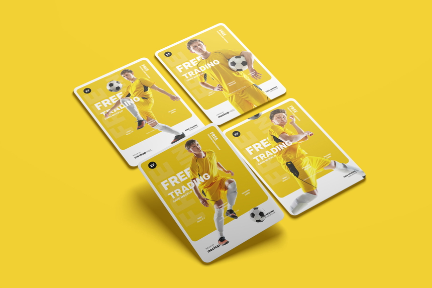 Free Trading Card Mockup Mockupnest