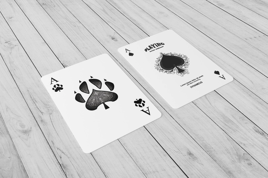 Free Playing Cards Mockup Mockupnest