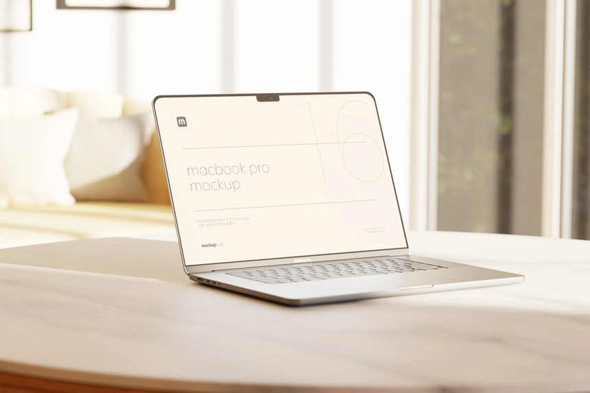 Free Macbook Pro Mockup