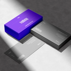 Free High Contrast Business Card Mockup
