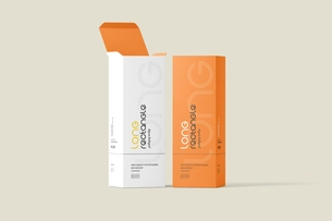 Free Long Rectangle Box Mockup