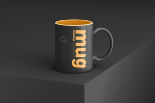 Free Coffee Mug PSD Mockup