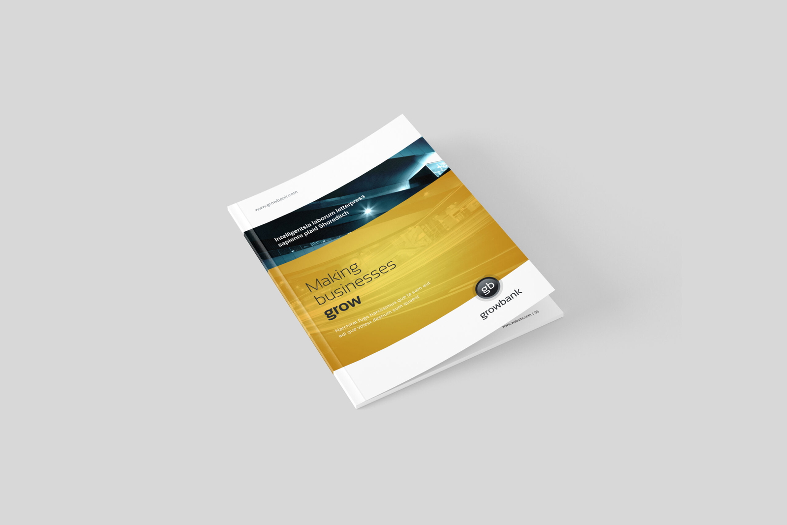 Free US Letter PSD Magazine Mockup - Premium PSD Mockup