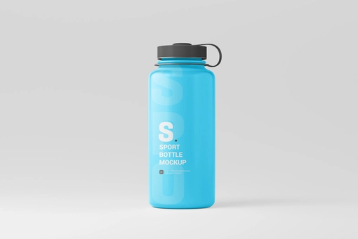 Free Sport Bottle Mockup | Mockupnest