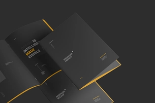 Free A4 Magazine | Brochure Mockup Set