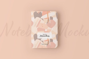 Free Rounded Corner Notebook Mockup