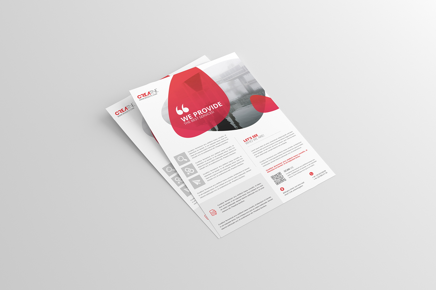 A4 Flyer Mockup