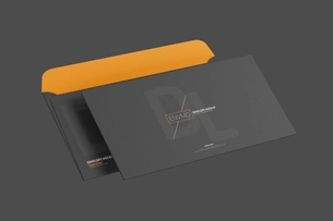 Free DL Envelope Mockup