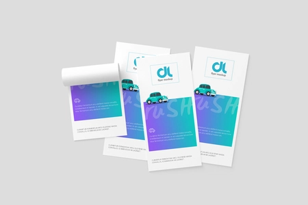 Free DL Flyer Mockup