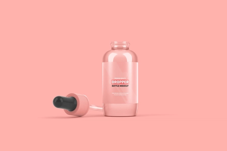 Dropper Bottle Mockup