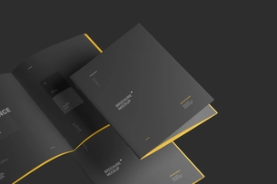 US Letter Brochure Mockup