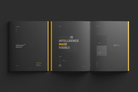 Free Us Letter Brochure Mockup