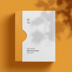 Free Software Box Mockup Slip Case Edition