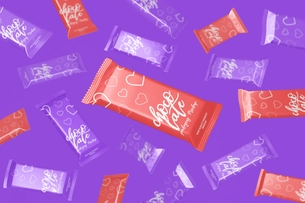 Chocolate Bar Packaging Mockup
