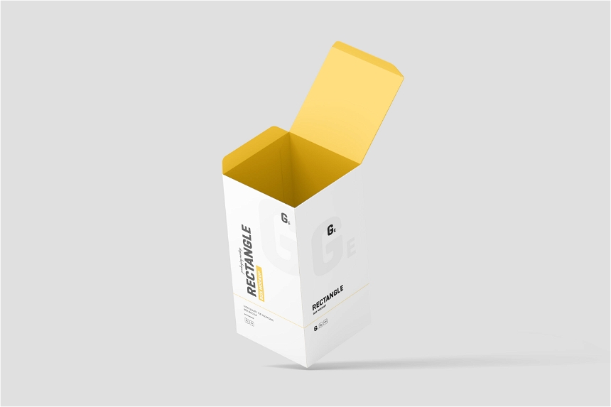 Rectangle Box Packaging Mockup