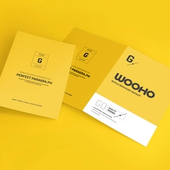 A4 Bifold Brochure Mockup