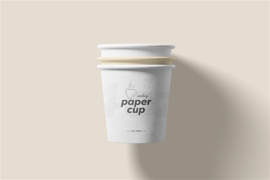Paper Cup Mockup – 4oz