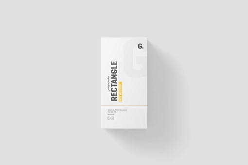 Free Rectangle Box Packaging Mockup | Mockupnest
