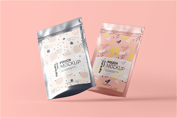 Stand Up Pouch PSD Mockup
