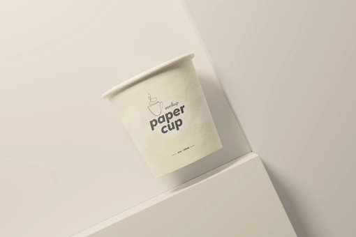 Paper Cup Mockup - 4oz | Mockupnest