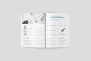 A4 PSD Magazine Mockup