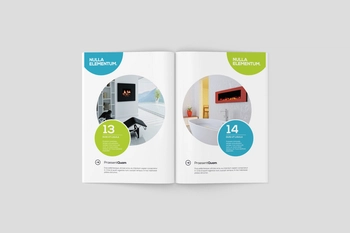 A5 Magazine PSD Mockup