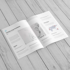 Free A4 Brochure / Catalog Mockup